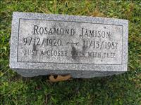 Jamison, Rosamond